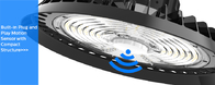 5 Years Warranty No UV or IR UFO LED High Bay Light CE CB SAA TUV GS With Pluggable Motion Sensor