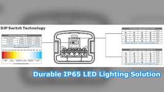 Dualrays D5 LED Tri Proof Light IP65 Energy Efficient