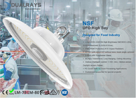 Dualrays NSF Food Industry UFO High Bay  IP69 IK10 Cercificated Safe For Food Factory