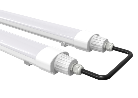 Linkable Linear Industrial Waterproof LED Tri-Proof Lights IP65 AC100-277V