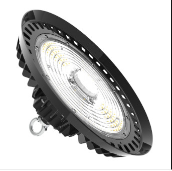 140LPW LED UFO Hgh Bay Light 150W IP65 IK08 Built In Pluggable Motion Sensor