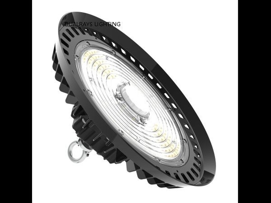 Industrial UFO LED High Bay Light 100W 150W 200W 240W 300W Support Pluggable Motion Sensor And Daylight Sensor