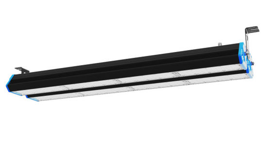 DUALRAYS HB6 3ft 150W IP65 140LPW Aluminium LED Linear Highbay for Warehouse Aisle with PIR Sensor with daylight threshold| Microwave Sensor with daylight threshold or daylight harvesting| Emergency