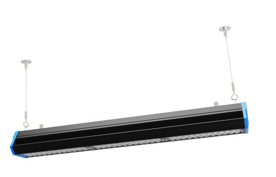DUALRAYS HB6 2ft 100W IP65 140LPW Aluminium LED Linear Highbay for Warehouse Aisle with 30° |60° | 90° | 120° | 30*70° | 80*155 | 60*90° Beam Angle Optional