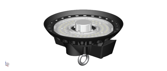 Dualrays HB4 Series UFO High Bay Light With Pluggable Motion Sensor In Netherlands Warehouse