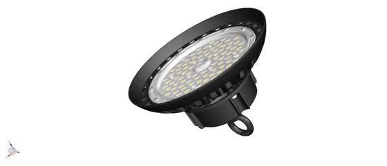 LED UFO High Bay Light 100W 140LPW IK08 Meanwell SOSEN DALI PIR 1 to 10V Dimming