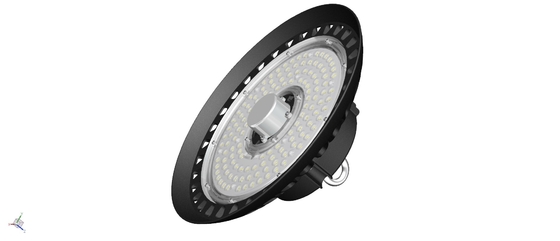 Low Light Decay UFO LED High Bay Light 150W 140LPW Built In Driver Hook Chain Available