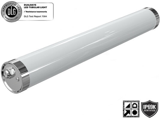 5ft 50W IP69K IK10 LED Tri Proof Light for Harsh Industrial Environments