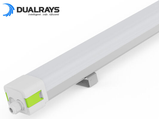 LED Moisture-proof Lamp with 160LPW and IP65 IK10 Protection Providing Robust and Uniform Lighting for Warehouse and Parking Garage