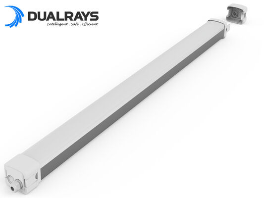 LED Moisture-proof Lamp 5ft 60W with Smart PIR and Microwave Sensor Control and Flicker-free Driver Offering and Lighting Solutions