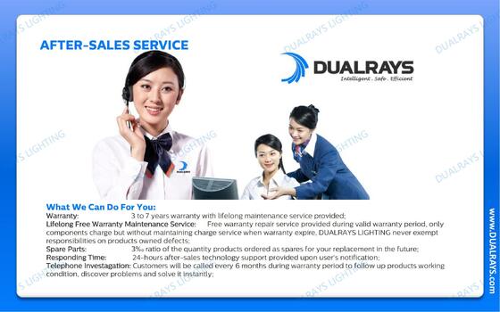 DUALRAYS Europe Stocking LED Highbay Shipment Directly from Netherlands within 3 Business Days with Local After Sales Service