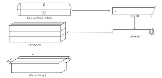 Bulk Head LED Porch Light 8W with 3CCT and Power Switchable