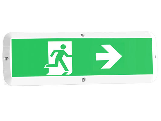 Bulk Head LED Porch Light 8W with 3CCT and Power Switchable multi-function as Emergency Exit Signage with 4 directions