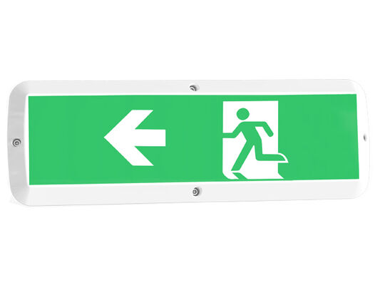 Bulk Head Emergency Exit Signage with 4 directions 8W with 3CCT and Power Switchable 