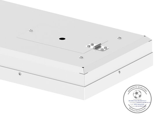 ISP4 Indoor LED Sport Light with 140LPW Efficiency for the ideal solution for all types of tennis halls easily meet all lighting classes according to DIN EN 12193 without any glare or dark areas