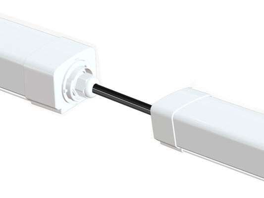 D3 LED Moisture-proof Light with quick snap end-cap design makes it extremely fast installation and maintenance applications such as parking garage lots, factory, low-racked warehouses etc