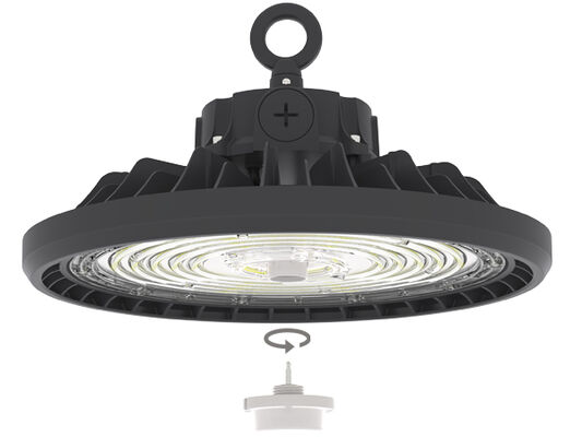 200W HB4 LED High Bay Light Indoor Warehouse Home Garage & Shopping Mall Lighting round Square Design with Aluminum Body IP65 Rating