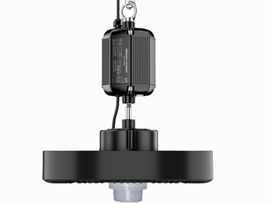 DUALRAYS LIGHTING HB4H Commercial Industrial IP65 Aluminum UFO for High Bay Flood Light 100W-240W Motion Sensor Control High Lumen for Warehouse