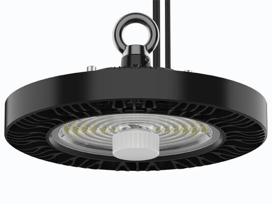 100W 150W 200W 150lm/W DUALRAYS LIGHTING HB4H UFO LED High Bay Light IP65 IK08 Warehouse Industrial Lamp With Sensor Option