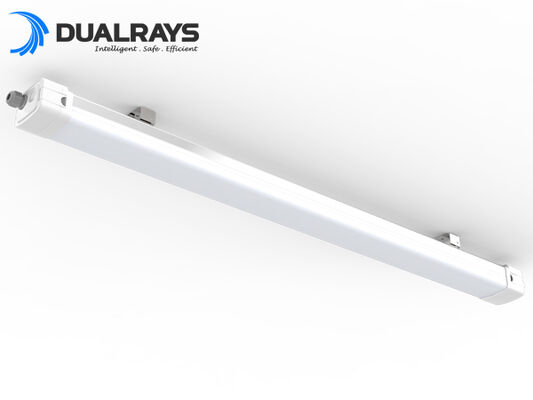 DUALRAYS LIGHTING D5 CE/SAA/GS/RoHS IP65 LED 3H Emergency 4ft Batten Tube Lights Tri-proof LED Batten Light for Indoor Use