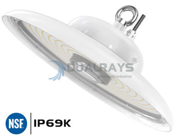 UFO High Bay Light IP69K IK10 150W 140LPW Food Factory Supermarket