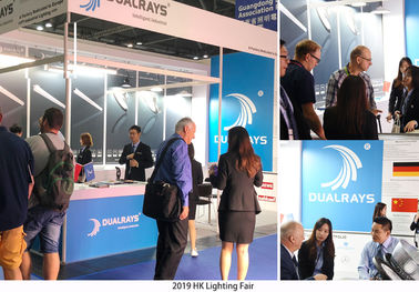 European Pattern DUALRAYS S4 Street LED Lights with DALI Zigbee WIreless Intelligent Dimming Control