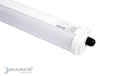 Full Plastic Housing LED Tri Proof Lamp 4ft 160LPW IP65 For Parking Warehouse Long Life