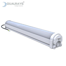 Full Plastic Housing LED Tri Proof Lamp 4ft 160LPW IP65 For Parking Warehouse Long Life