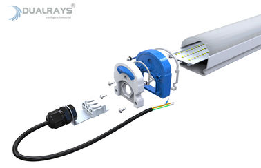 Factory Warehouse Applied LED Tri Proof Light 5ft 50W T5 T8 Tube Replace IP66 IK10