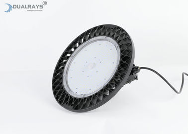 Industrial 100W UFO LED High Bay Light 140LPW Efficiency Interior Application Warehouse In Netherlands