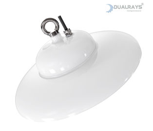 Smooth Surface LED UFO High Bay Light Easy Clean NSF IP69K Power Saving