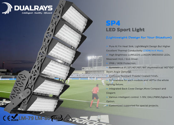 Ip66 1500W High Mast LED Flood Lights Salt Mist Resitant SAA,RCM CE ROHS SMD5050