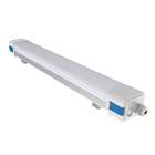 IK08 Tri Proof LED Light 40W IP66 5ft Waterproof Al PC For Workshops Warehouse