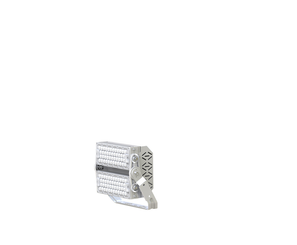 Dualrays F4 Series Modular LED Flood Light Aluminium Alloy Body 150W IP66 With Control System For Public Places