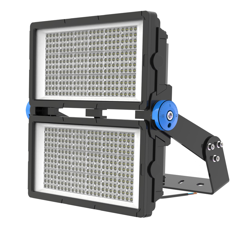 500W IP66 LED Stadium Light for High Mast Light 180 Degree Adjustable European Bracket