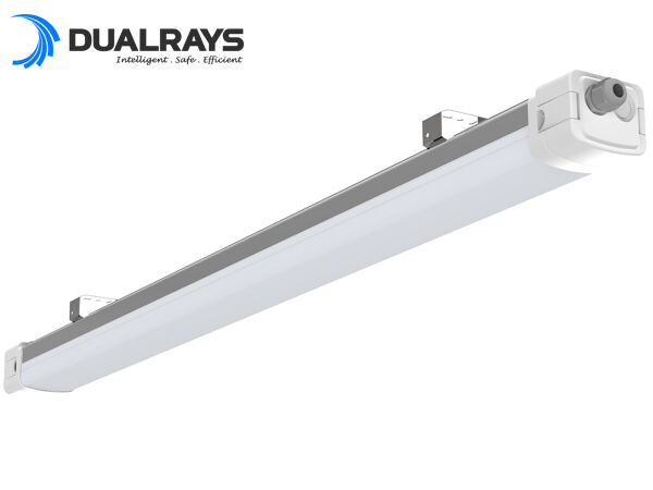 LED Moisture-proof Lamp with DIP Switchable Power and CCT for Flexible Lighting Control in Parking Garage and Environments
