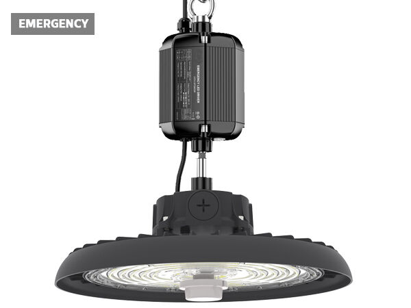 HB3 DIP Switchable Power and 3CCT UFO LED High Bay Light 100W 192LPW with Ready for Sensor (PIR/Motion Sensor)