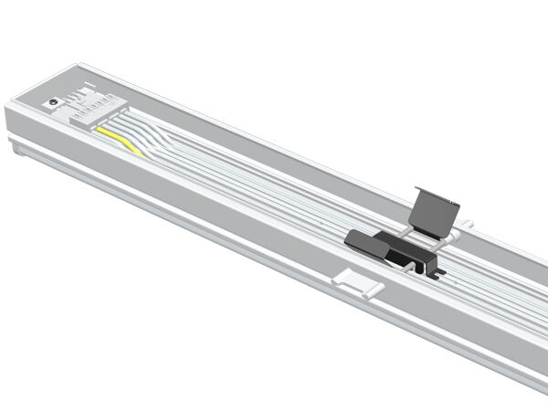25W-75W DIP Swichable Universal LED Linear Retrofit Light with 160LPW for T5/T8 Fluorescent Replacement for Large-scale Retail Outlets,Industrial Halls,Warehouse Spaces,Factory Halls