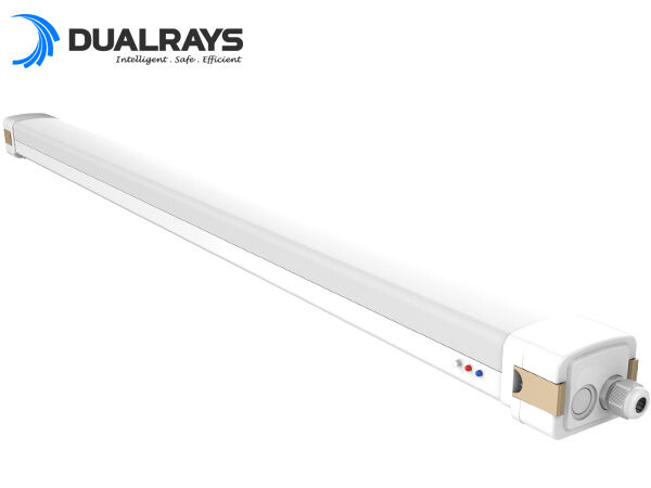 DUALRAYS D5 LED Moisture-proof Light with Power/3CCT Switchable 3/5 Wiring-through