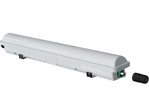 D1 LED Moisture-proof Light Fixture 20W - 60W 160LPW with high mechanical resistance against impact and deformation