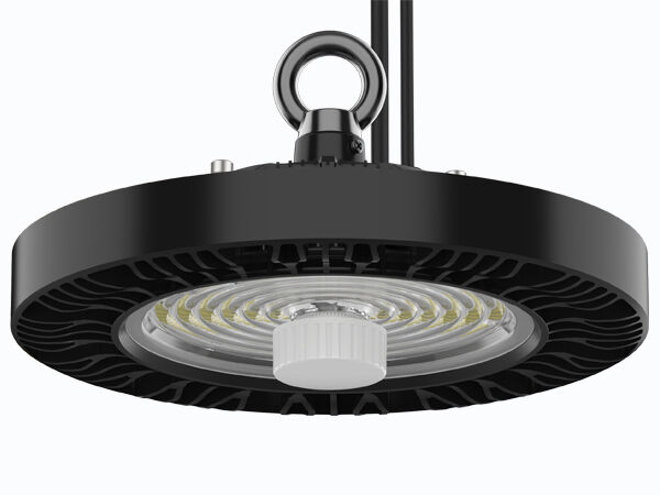 100W 150W 200W 150lm/W DUALRAYS LIGHTING HB4H UFO LED High Bay Light IP65 IK08 Warehouse Industrial Lamp With Sensor Option