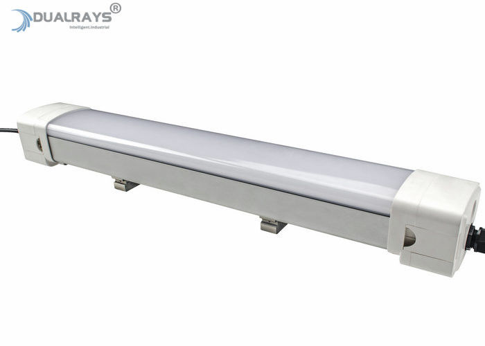 Dualrays D5 Series 2ft 20W Plastic Housing LED Tri Proof Lamp IP66 IK10 Boke Power Supply With Microwave Sensor