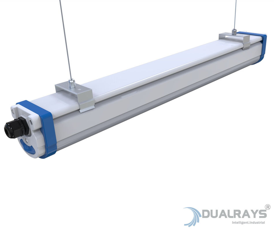 Various Installations LED Tri Proof Light 5ft 50W 120LPW 160LPW Efficiency Warehouse