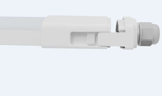 D2.5 LED Triproof Lighting Multiple Installations Suspension Wal Hi-Slim & Buckle End Cap Design For Labor Cost Saving