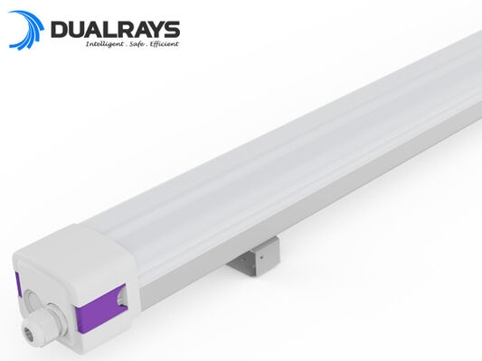 DUALRAYS D5 LED Moisture-proof Light with DIP Switchable Power/3CCT 160LPW Efficiency with Average Luminaire Useful Lifetime 62.000 hours (L80B10)