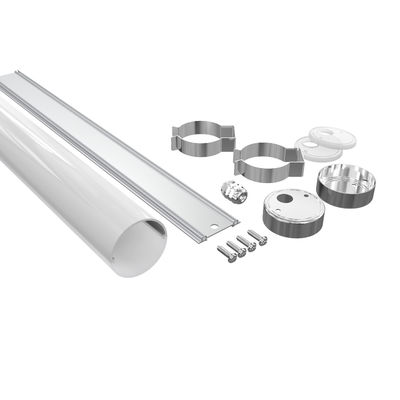 IK10 IP69K 2ft 20W LED Tube Light Fixture With Daylight Sensor